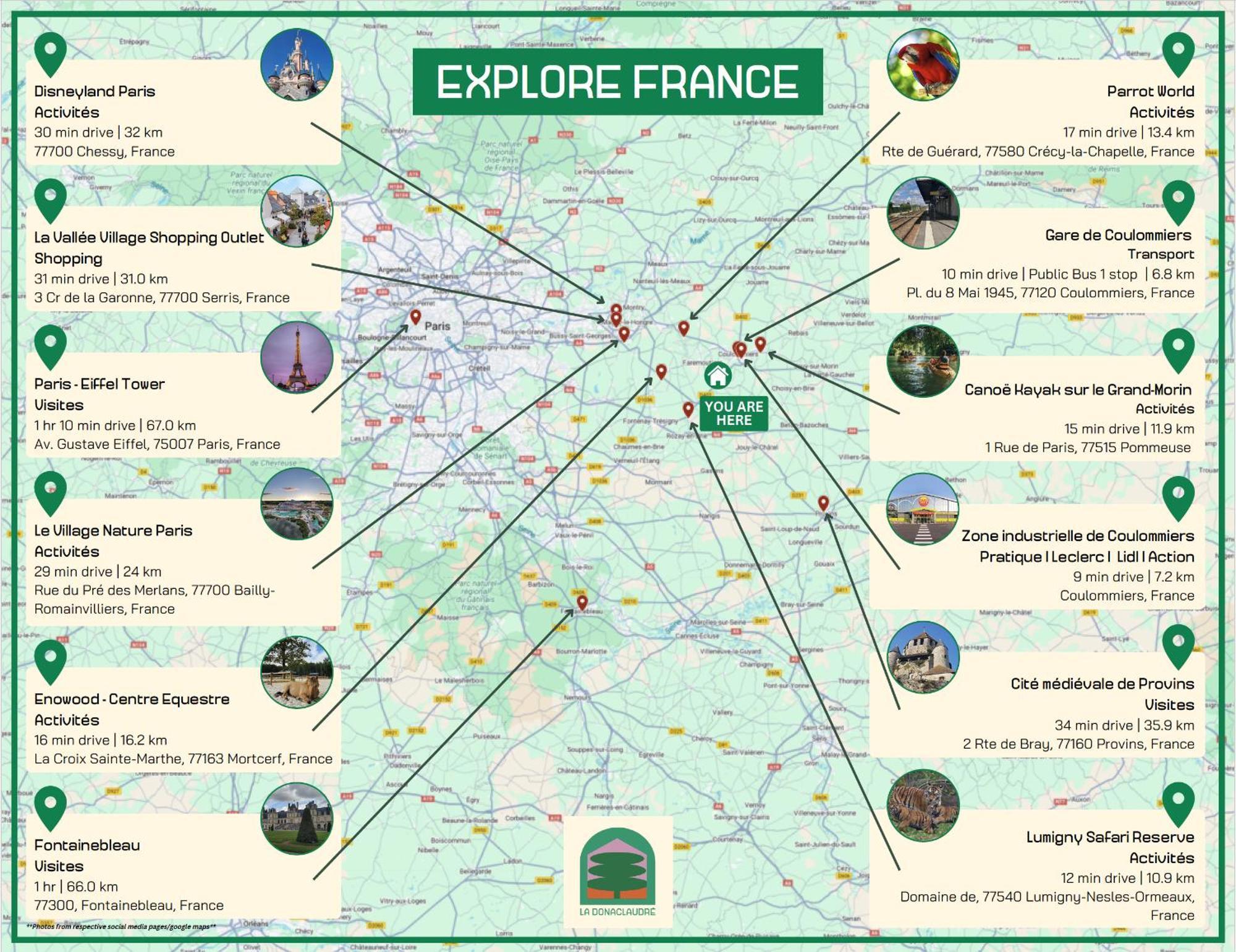 La Donaclaudre - Hebergement De Groupe En Pleine Nature, Ideal Pour Tous Vos Sejours ! 63 Couchages - 2 Grandes Salles - Salle De Jeux - Cuisine Professionnelle - Accessible Facilement - Localisation Attractive -Proche Paris & Disney Saint-Augustin  Exterior foto